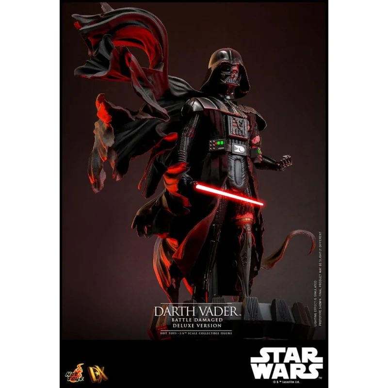 Star Wars - Figure 1/6 Darth Vader (Battle Damaged) Deluxe Version 35 cm