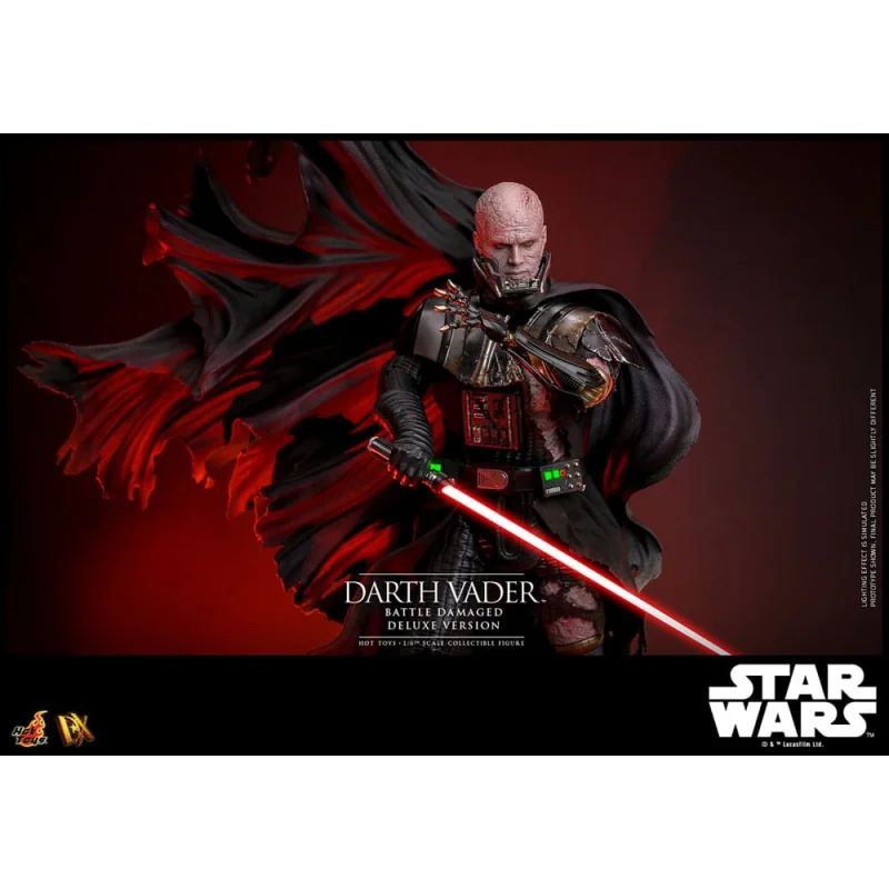 Star Wars - Figure 1/6 Darth Vader (Battle Damaged) Deluxe Version 35 cm