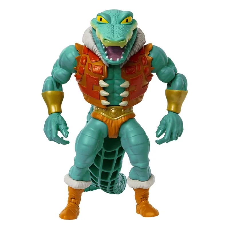 MOTU x TMNT: Turtles of Grayskull Deluxe Leatherhead figure 14 cm Figurine 