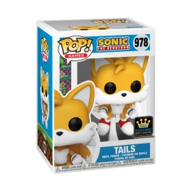 Sonic Pop Tails Flying Flocked + Chase Pop figures 