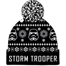 Star Wars - Storm Trooper Pom-Pom Beanie 