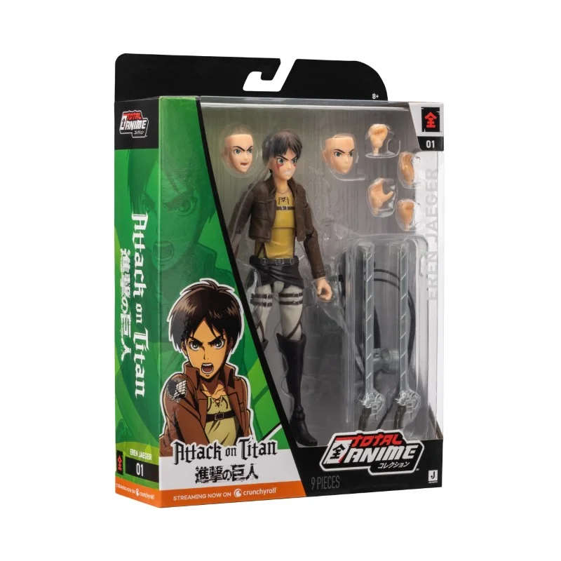 JAZ71762 Attack On Titan - Jazware Total Anime Eren Yeager 16.5Cm