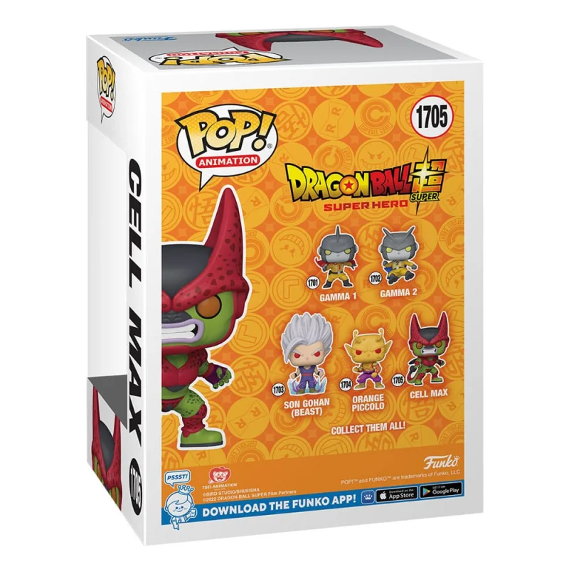 Dragon Ball Super: Super Hero - POP! Vinyl figure Cell Max 9 cm Funko