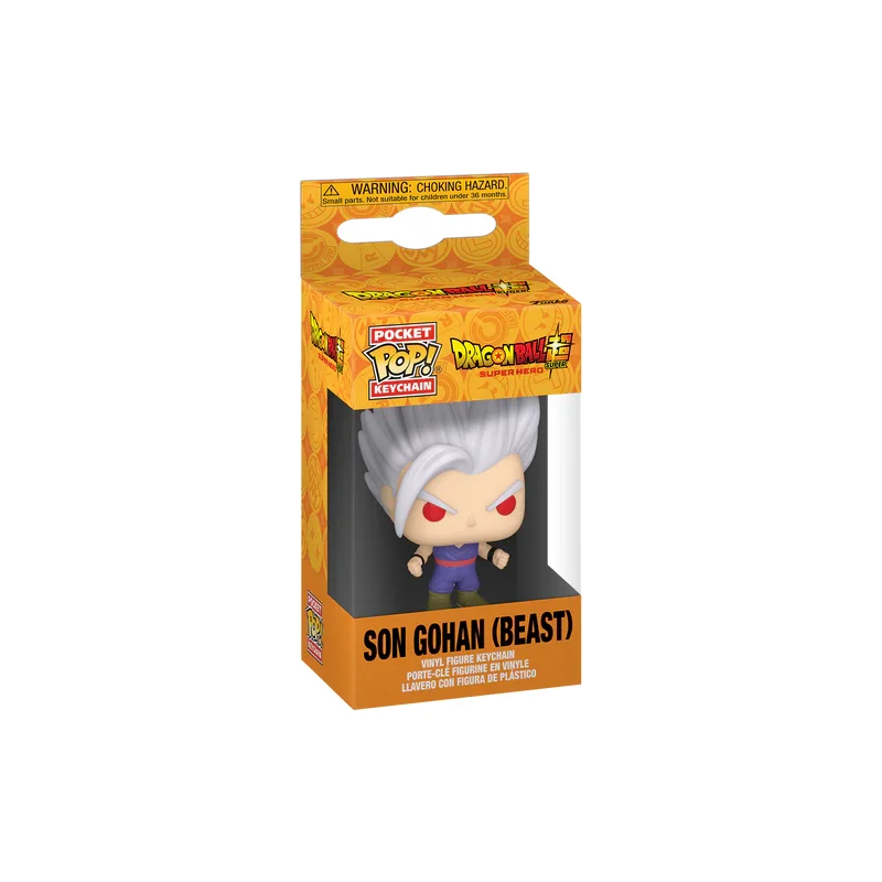 DBS SUPER HERO - Pocket Pop Keychains - Gohan Ultra Instinct Keychain