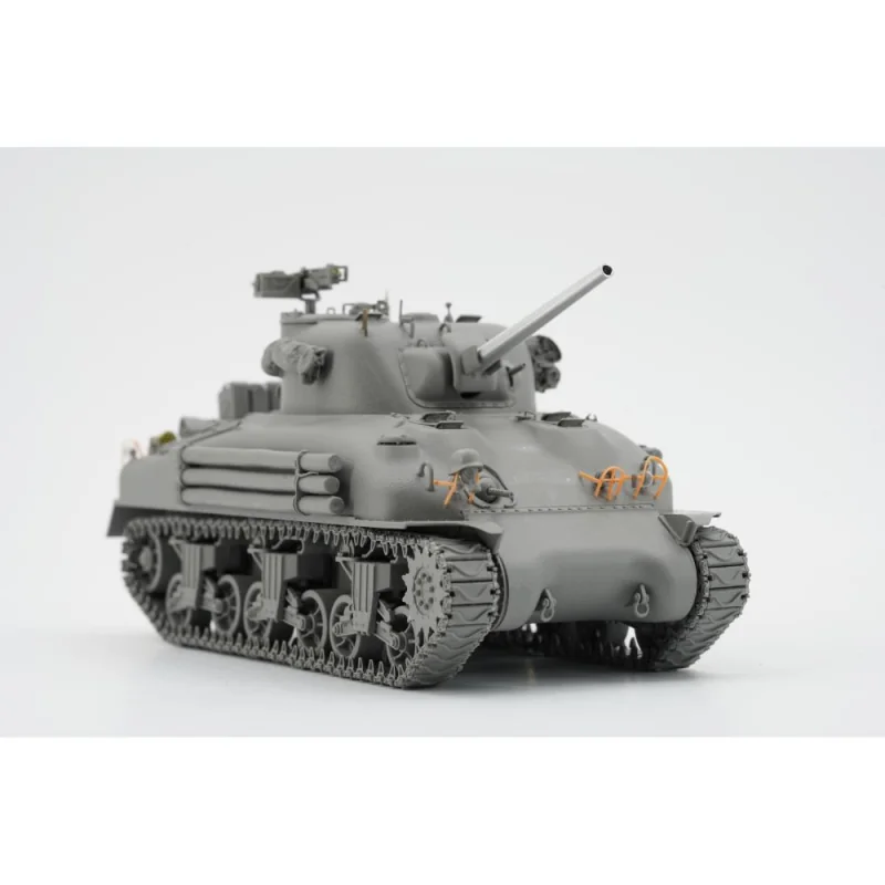 BORDER MODEL: 1/35; Sherman M4A1 Mid production with PE, metal barrel, 3D light guards and stowage