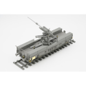 BORDER MODEL: 1/35; German 88mm Gun FlaK 36 with SSys Wagon with PE and metal barrel Military model kit