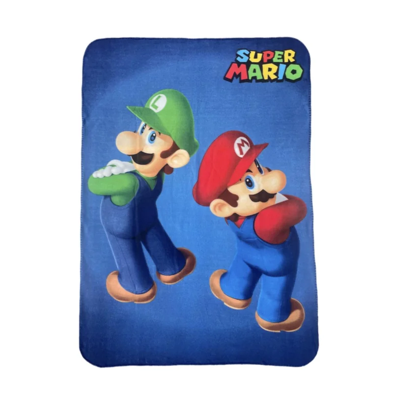 SUPER MARIO & LUIGI - Fleece blanket 100x140cm 