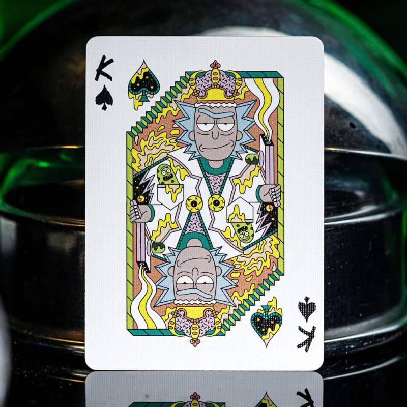 T11-RICK-MORTY-CARDS Rick and Morty playing card game