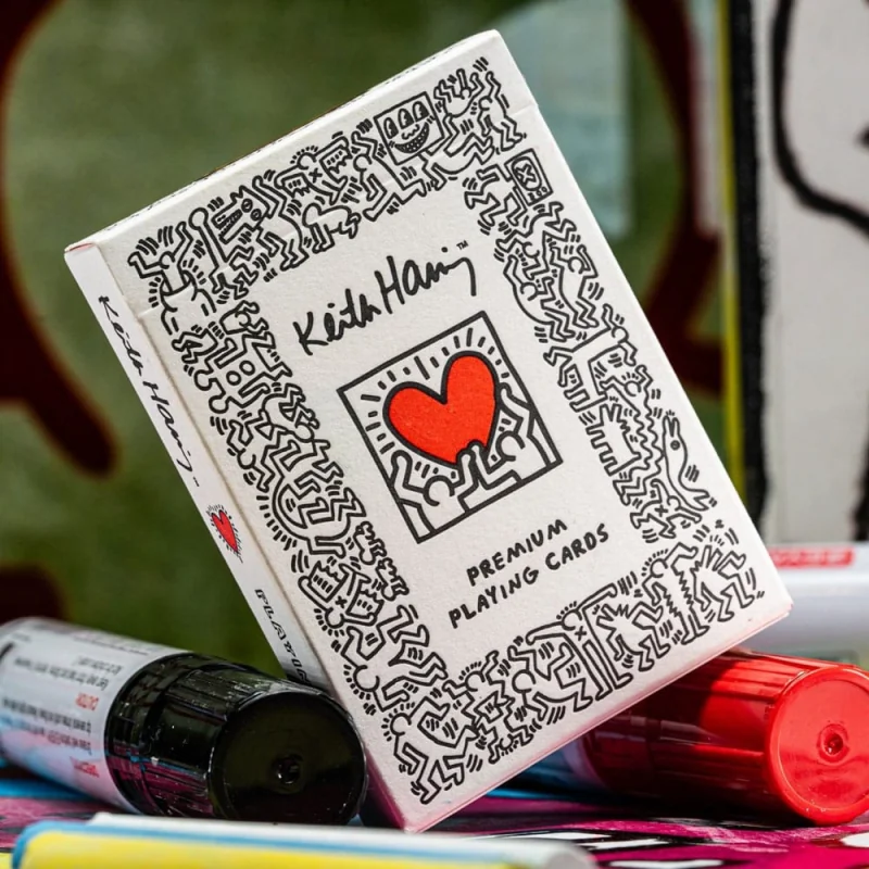 Keith Haring playing card deck 