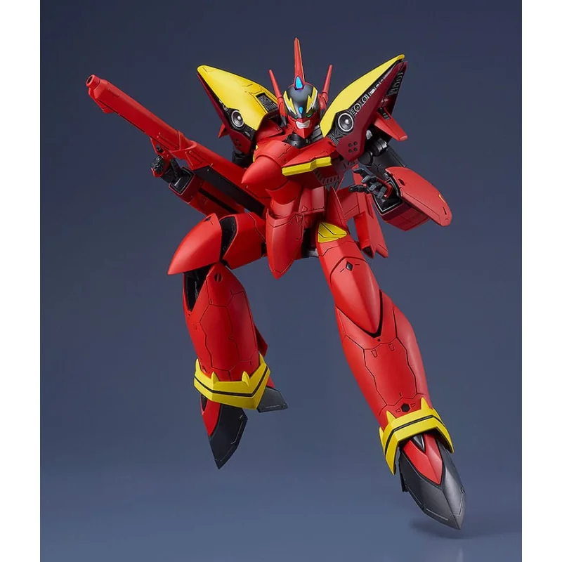 The Super Dimension Fortress Macross - PLAMAX figure Plastic Model Kit 1/72 VF-19 Custom Fire Valkyrie (Basara Nekki Unit) Scale