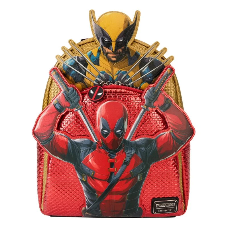 Marvel by Loungefly - Mini Deadpool 3 backpack Bag 