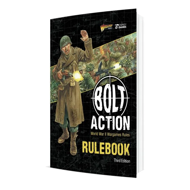 Bolt Action 3rd Edition Rulebook (English) Figurine games 