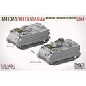 M113A1 ACAV U.S. Armored Personnel Carrier (1:16) Military model kit