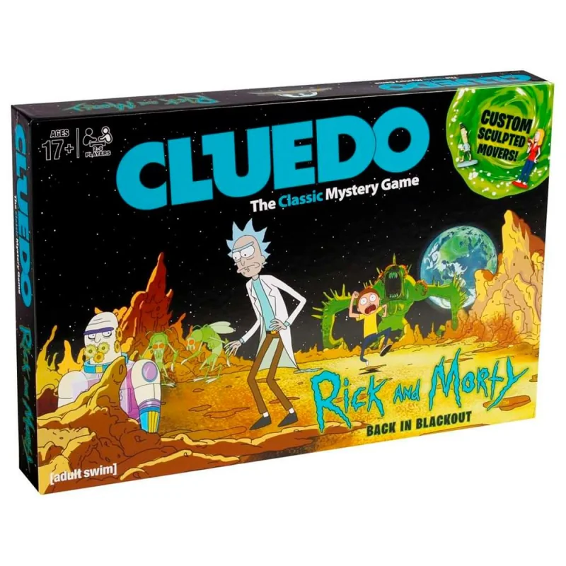 Winning Moves Rick & Morty - Cluedo Board Game (ENG) 