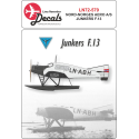 Nord-Norges Aero Junkers F.13 with masks for windows and fuselage Decal 