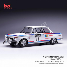 BMW 2002 11 WARMBOLD/TODT RALLYE RAC 1973 Die cast 