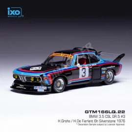 BMW 3.5 CSL GR.5 3 GROHS/DE FIERLANT 6H DE SILVERSTONE 1976 4EME Die cast 