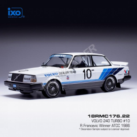 VOLVO 240 TURBO RHD 10 FRANCEVIC ATCC 1986 Die cast 