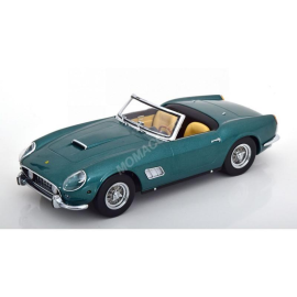 FERRARI 250 GT CALIFORNIA SPYDER 1960 VERT METALLISE/GRIS METALLISE Die cast 