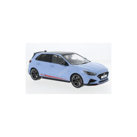 HYUNDAI I30N 2021 BLEU CLAIR DECORE Die cast 