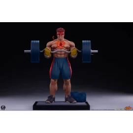 Street Fighter - Premier Series 1/4 Evil Ryu: Powerlifting Statue 