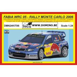 SKODA FABIA WRC MONTE CARLO 2006 PANIZZI Die cast 