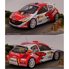 PEUGEOT 207 S2000 BARUM 2008 LOIX VOUILLOZ Die cast 