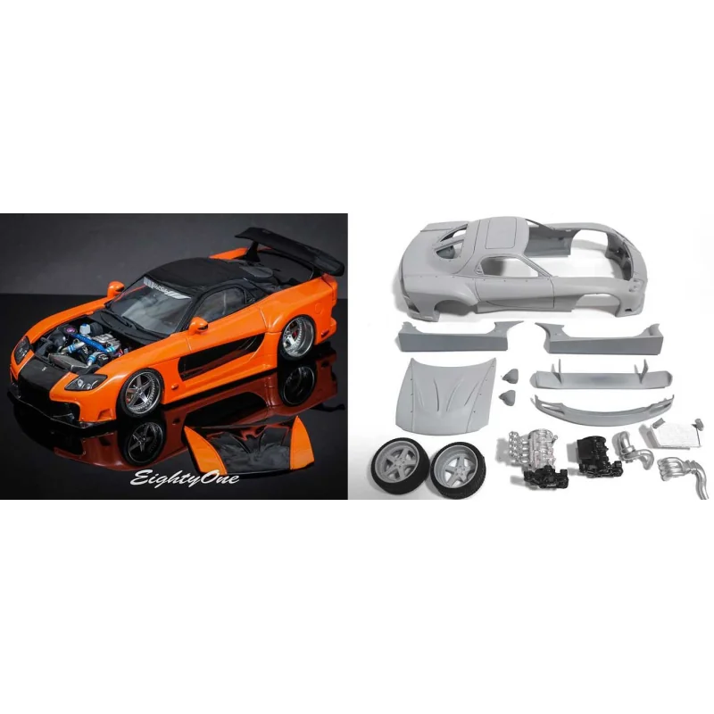 VEILSIDE FORTUNE RX7 FAST & FURIOUS Model kit 