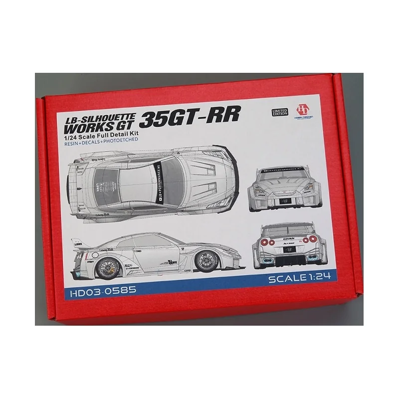 LB SILHOUETTE WORKS GT 35GT-RR Model kit 