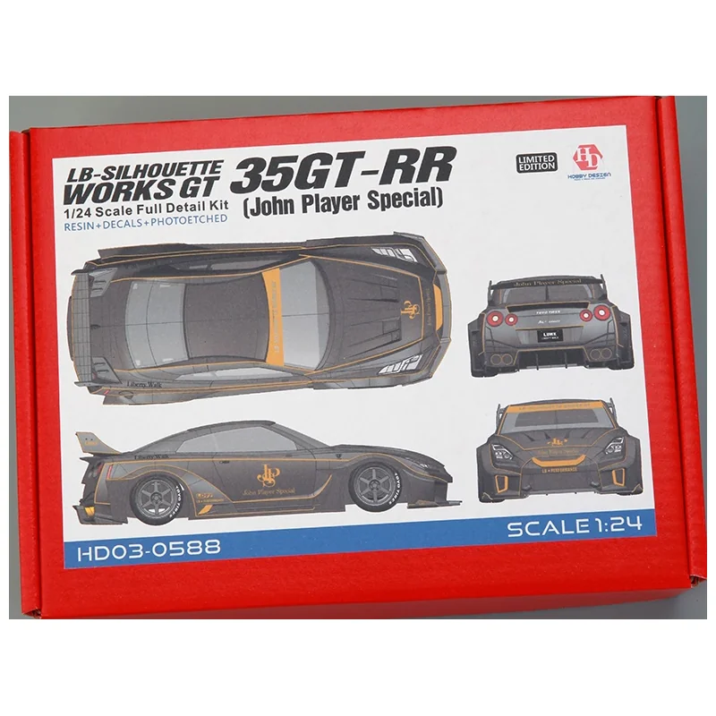 LB SILHOUETTE WORKS GT 35GT-RR JOHN PLAYER SPECIAL Model kit 