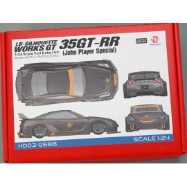 LB SILHOUETTE WORKS GT 35GT-RR JOHN PLAYER SPECIAL Model kit 