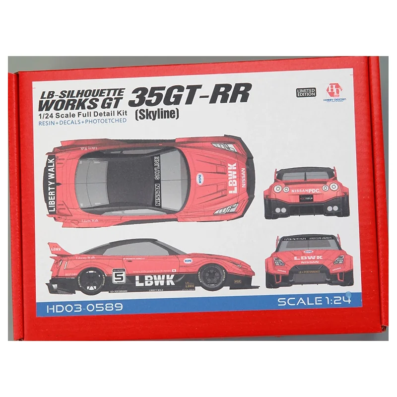 LB SILHOUETTE GT 35GT-RR SKYLINE Model kit 