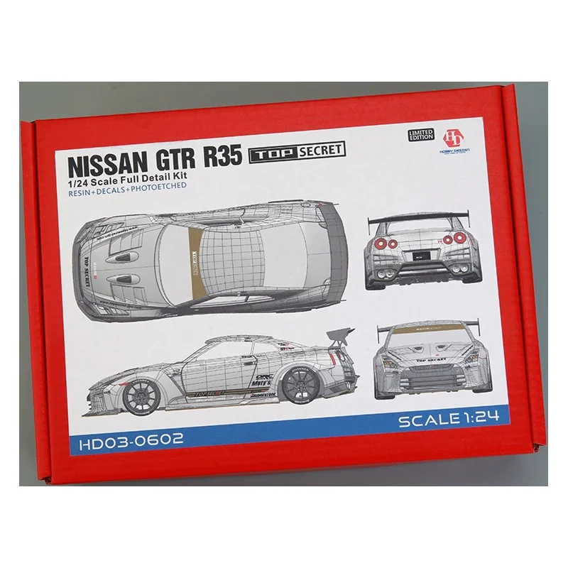 NISSAN GTR R35 TOP SECRET Model kit 