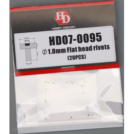 1.0MM FLAT HEAD RIVETS 