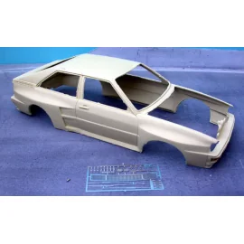 AUDI QUATTRO GR B 1982 1983 BODY RESIN PE PARTS 