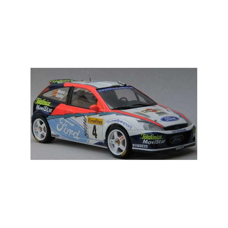 FORD FOCUS WRC MONTE CARLO 2002 SAINZ MC RAE Die cast 