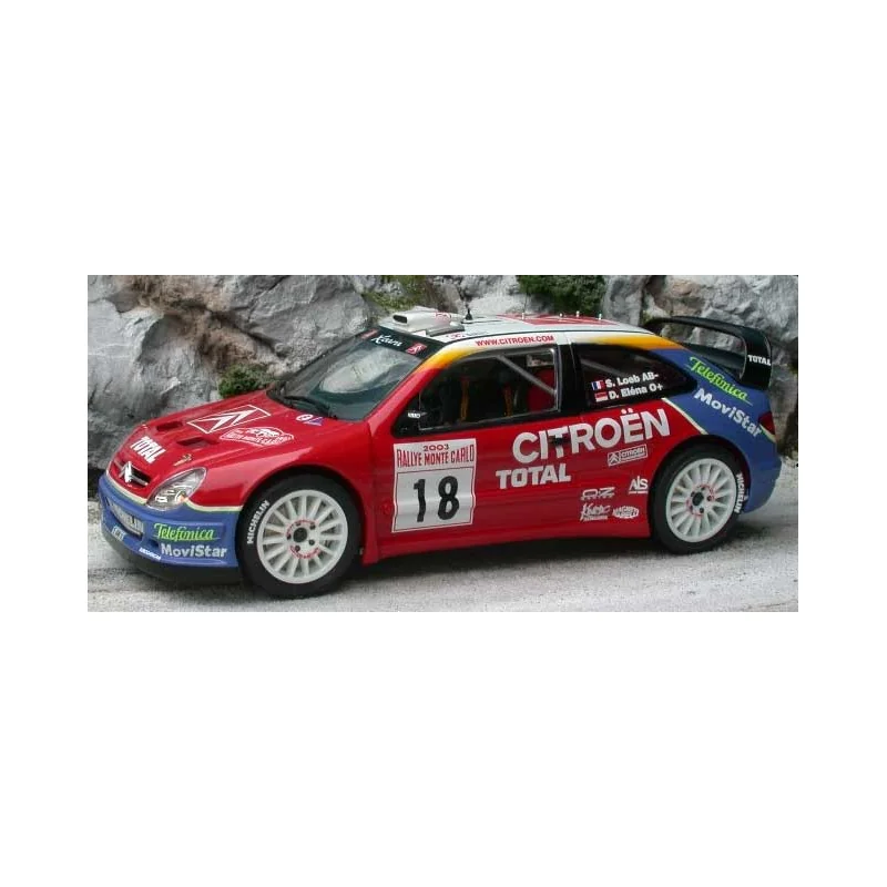 CITROEN XSARA WRC MONTE CARLO 2003 LOEB Die cast 