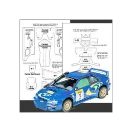 CARBON TEMPLATE SUBARU WRC 1999 