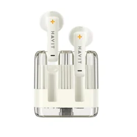 HAVIT - Bluetooth headphones - Beige - Transparent box 