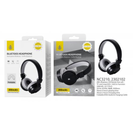 Foldable bluetooth headset -NC3210 - Black 