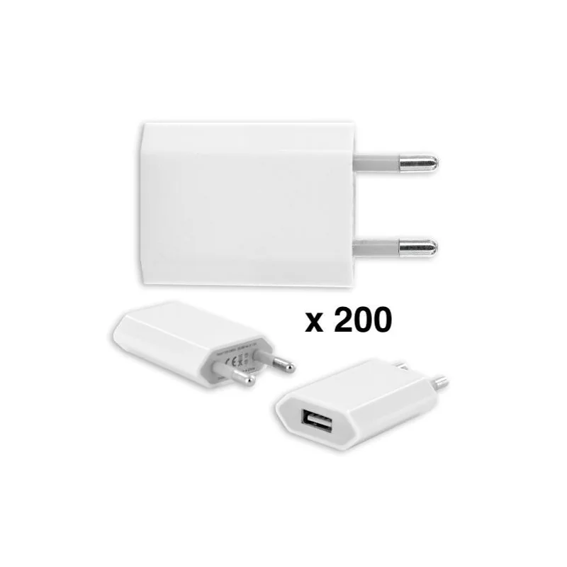 200 x 1A USB power tips for iPhone/iPad/iPod 