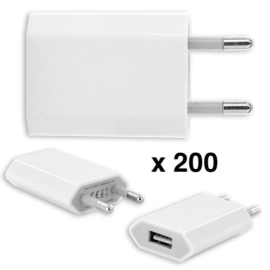 200 x 1A USB power tips for iPhone/iPad/iPod 