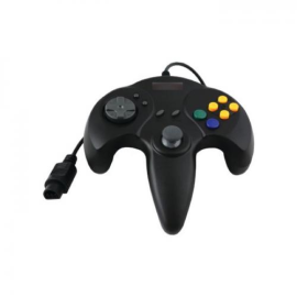 Black controller for N64 Gamepad 