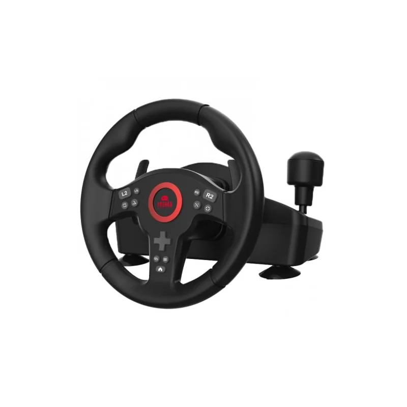 8in1 steering wheel and pedal board compatible with PC, PS3, PS4, Xbox One, Xbox Series, Switch 