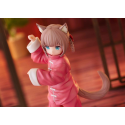 My Cat Is a Kawaii Girl statuette Palette Dress-Up Collection Kinako Nyang fu Ver. 15cm