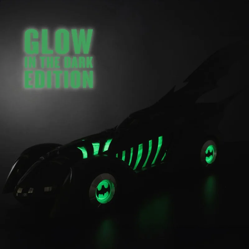 Batman Forever DC Multiverse vehicle Batmobile Glow in the Dark Edition (Gold Label) 79 cm Figurines