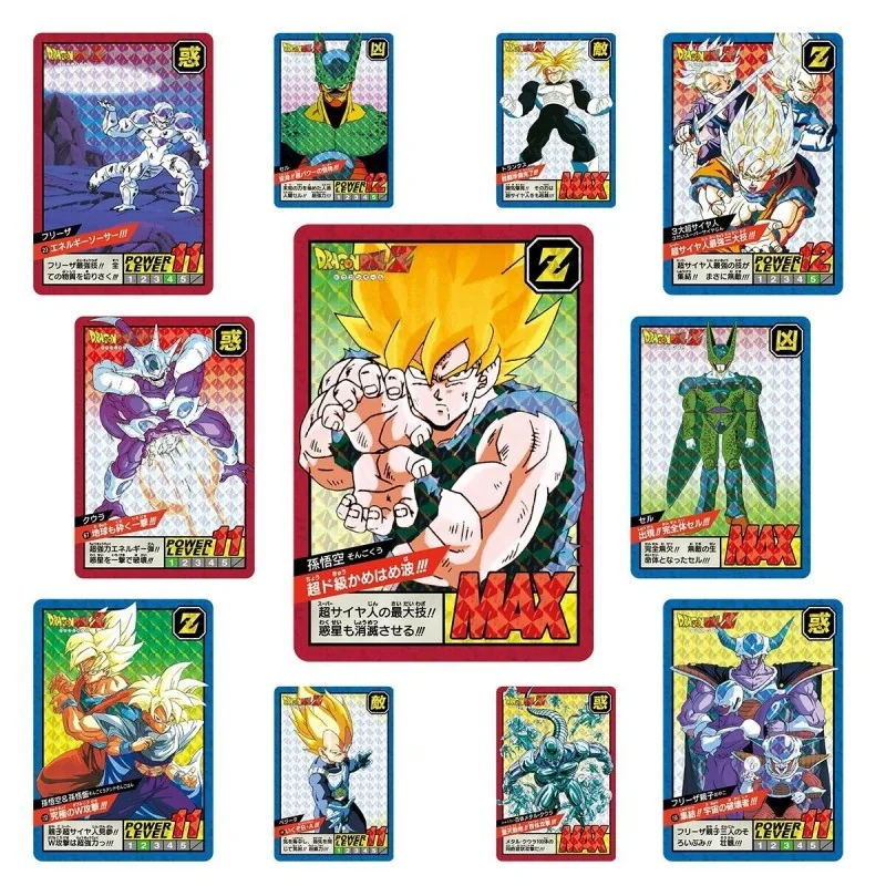 DRAGON BALL Z - TCG CARD - BANDAÏ - PREMIUM SET CARDASS Part.1 - Japanese Version Collector cards