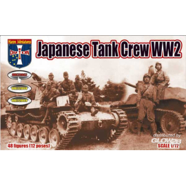 WWII Japanese Tank Crew Figures 