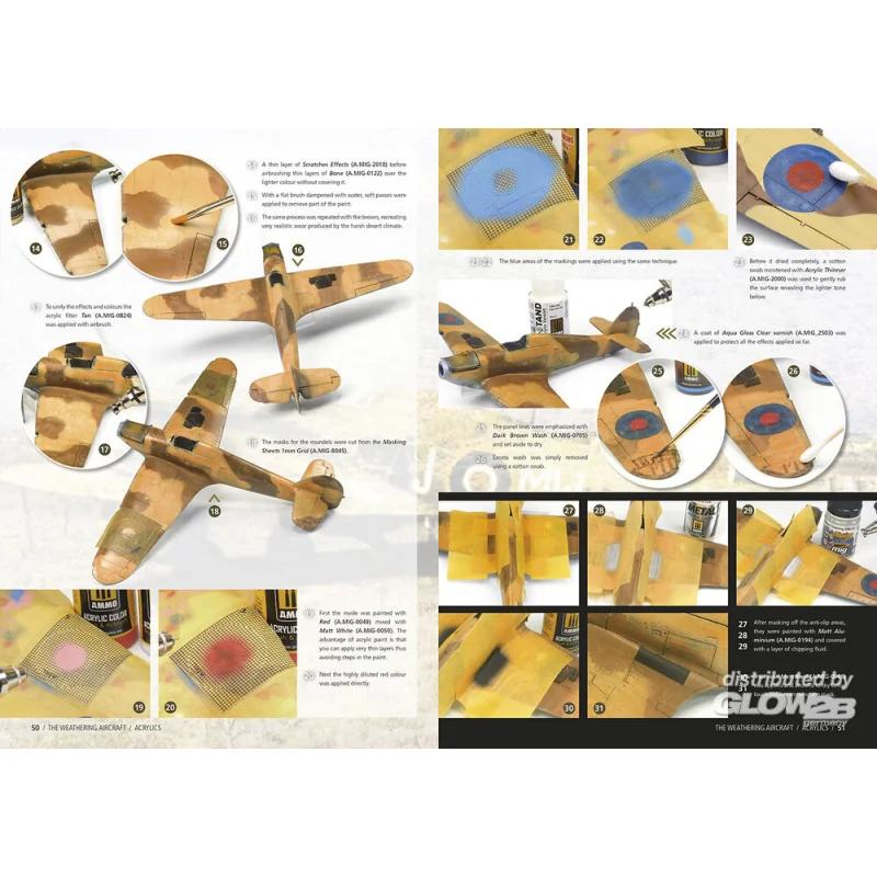 THE WEATHERING AIRCRAFT 25 - Acrylics (English) Book 