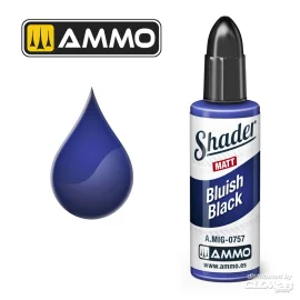 MATT SHADER Bluish Black Paint 